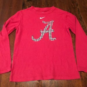 Alabama Crimson Tide Nike Youth Long Sleeve Tee